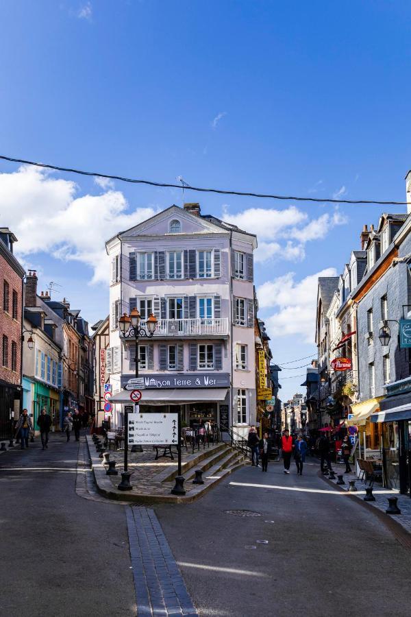 La Promesse Apartamento Honfleur Exterior foto