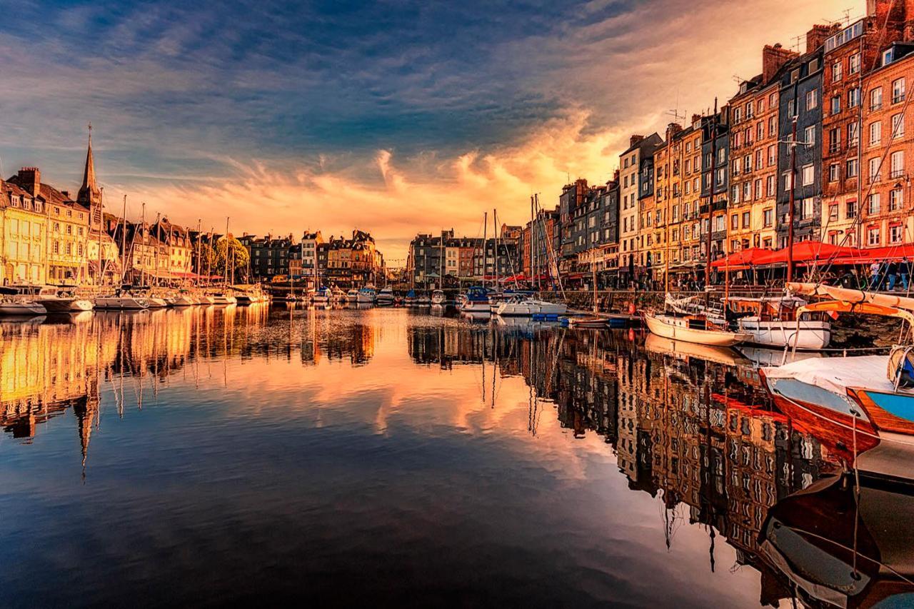 La Promesse Apartamento Honfleur Exterior foto